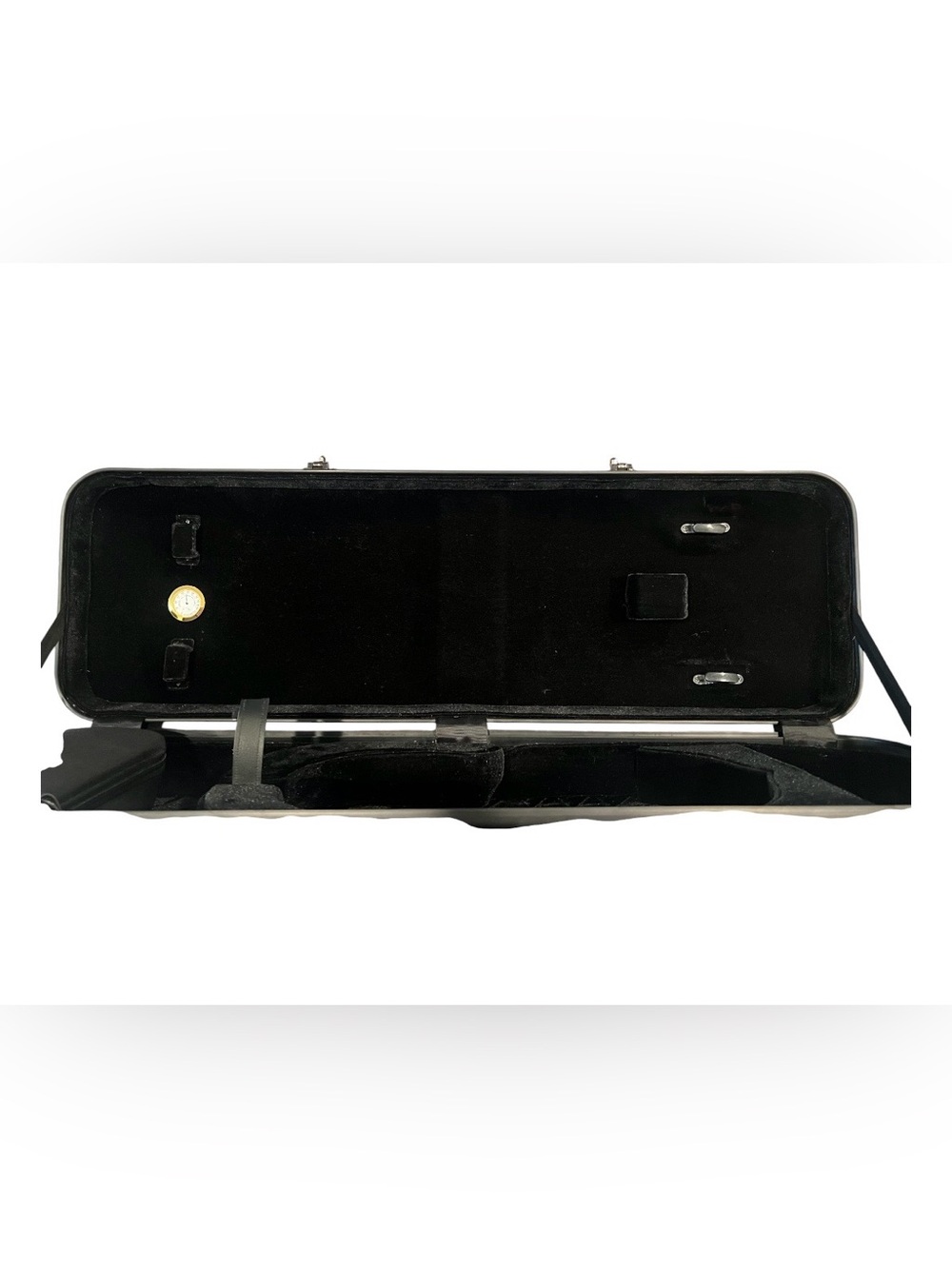 Christina White Hard Case Violin Case with Black Trim - Picture 8 of 10